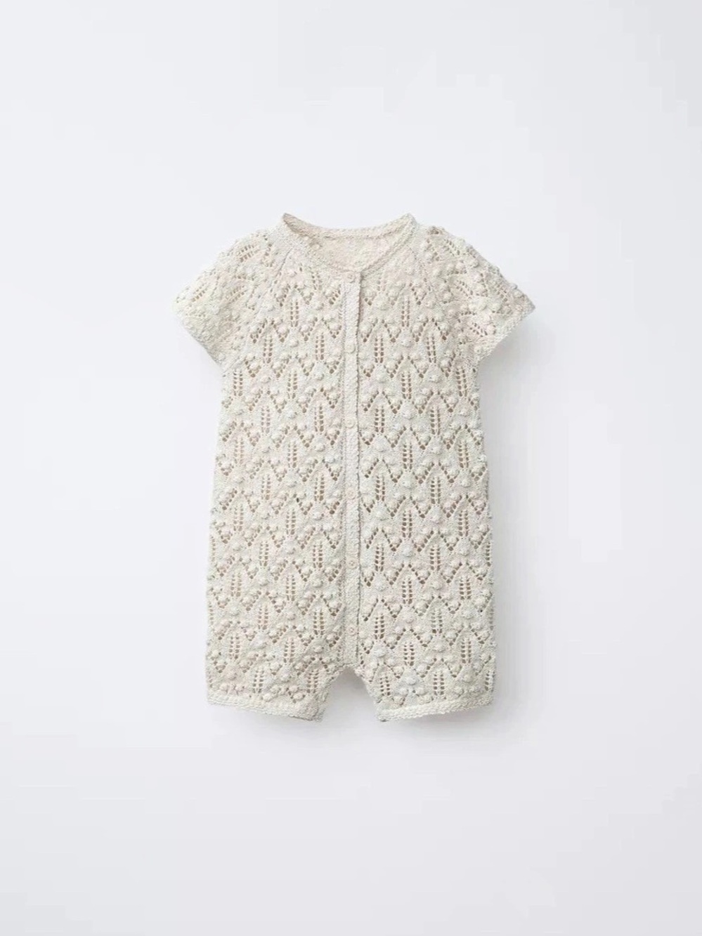 Zara Baby Girl Knitted Onesie Size 9-12 Months